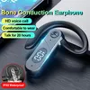 V28 Bone Conduction Bluetooth-kompatibla företag hörlurar trådlösa stereo öronproppar headset singel hörlurar med mikrofon