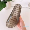 2022 Nya gelé kvinnors skor klassiska mode casual tofflor transparent färg icke-halk sandaler storlek 35-41 66661112