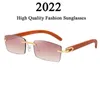 Classic Men039s Saddle ls Fashion Square Sun Luxury Zonnebril Heren Lunette de Soleil 20221485258