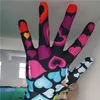 Hurtowe donflatible Balon Ręcznie nadmuchiwane rękawiczki artystyczne do dekoracji sceny muzycznej