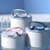 Lunettes de natation professionnelles imperméables en silicone souple anti-buée adultes femmes hommes lunettes de plongée UV hommes femmes lunettes G220422