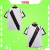 DA GAMA 1998 RETRO SOCCER Jerseys 98 Vintage Football Shirts Home Away Away Trzecia biała czarna thai Qualtiy Mens Doross Classic Mundur Top