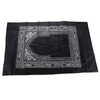 Tapis de prière islamique Tapis tressé portable Portable Zipper Boussole Couvertures Tapis de poche de voyage Tapis de prière musulman Culte musulman FY4602 ss0330