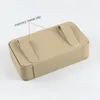 Servilletero de cuero creativo Universal caja asiento trasero parasol organizador de tejidos para coche 220611