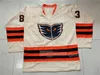 Mag Custom Lehigh Valley Phantoms Knight Hockey Jersey 79 Carter Hart Phantoms Embroidery Stitched任意の番号と名前のジャージをカスタマイズする