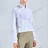 Femmes Vestes Manteaux Filles Survêtements Vêtements de yoga Vêtements de protection solaire Respirant Séchage rapide Stretch Protection UV Sports de plein air Fitness Running Top