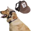 Dog Apparel Pet Baseball Cap "G" Letter Sport For Dogs Outdoor Breathable Hat Summer Sun Protection Small Large DogsDog