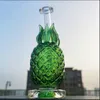 7.9inchs Pineapple Glass Bong Smoking Pipe Hookahs Recycler Dab Rigs Oil Heady glass Water Bongs With 14mm banger