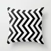 Yastık/dekoratif yastık markası basit siyah beyaz geometri yastık kılıfı modern İskandinav dekoratif yastıklar oturma odası kanepe atma yastık