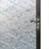 Fönsterklistermärken målat glasklistermärke 3D bambufilm Hem Dekorativ elektrostatisk limfri miljö 29-90window