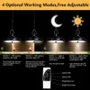 Double Head Garages Solar Garden Light Solar Pendant Lights Waterproof Outdoor Indoor Lamp Suitable for Courtyards Lighting