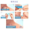Ansiktsvårdsenheter Blue Set Skin Tag Removal Kit Hem Använd MOLE WART Remover Equipment Micro Treatment Tool Lätt att rengöra 0727