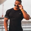 جودة عالية الرجال Tshirt الصيف الجري على الأكمام قصيرة الجيم تدريب الرياضة قمم التدريب في الهواء الطلق leisure tshirt التنفس 220521