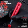 Dragonhawk Tank Slow Frequency Rotary Tattoo Pen 4.2mm Stroke Machine for Liner Shader WQ820