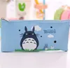 Pencil Bags Cute Kawaii Fabric Pencil Case Lovely Cartoon Totoro Pen Bags For Kids Gift Zakka kawaii stationery estuches school supplies