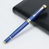 Luxe metal shell Business Office School Supplies Ballpoint Pens voor het schrijven van rollerbalpen Aangepaste naam Gift 220704