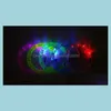 Other Event Party Supplies Festive Home Garden New Bubble Style Led Light Up Toys Flas Dhcj0