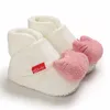 Botlar doğdu bebek kış karikatür sevimli sıradan ayakkabılar pamuklu sıcak konfor 0-18 ay yürüyüş ayakkabı botları