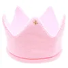 Crown Baby Hats Pography Props Hair Accessories Winter Knit Newborn Girl Boy Headbands Turban Infant Toddler Cap Enfant 149 E35044527