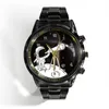 Armbandsur mode lyxklocka färg astronaut planet kalender klockor kvarts affärssport handled