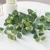 Artificial Plants Eucalyptus Leaves Fake Grass Christmas Party Decorations Vases for Home Wedding Decorative Flowers Wreaths