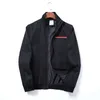 Pradity Mens Jacket Designer Triangle Red Etikett Buchstabe Kanada Nord Winter INTERFORKE