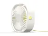 Настольный вентилятор портативный вентилятор регулируемый угол для офисной охлаждения USB мини воздушный кулер лето висит вентилятор белый домохозяйство