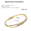 Bangle Sunspicems African Jewelry Gold Color Arabic Bracelet Sets Morocco Crystal Lock Cuff Chic Bride Wedding JewelryBangle