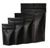 400pcs Mylar Stand Up Alumínio Folha Clear Pack Pack Bolsas para Alimentos Café Armazenamento Saco de Embalagem de Bloqueio de Zip Atacado