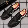 2022 Nieuwe Aankomst Heren Fashion Lace-Up Casual Flats Mocassins Heren Designer Lovertjes Loafers Man Glitter Bruiloft Schoenen