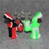 silicone Oil Burner Bubbler water Bong pipe hookah small burners pipes dab rigs for smoking mini heady Bongs
