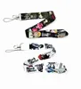 Japan Anime Black Butler Łańcuch kluczy Lanyards Designer Pasek na szyję klawisze komórkowe klawisze telefonu identyfikacyjnego Uchwyt do karty do portfela