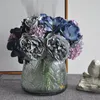 Decoratieve bloemen kransen 1 stks 28 cm Noordse pioenroeven boeket kunstmatige anemone bloem huis tuin bruiloft decoratie bruids nep bloemendeco