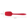 21CM Silicone Pelle Universelle Résistant À La Chaleur Intégrer Poignée Cuillère Grattoir Spatule Crème Glacée Gâteau Cuisine Outil Ustensile 1223449