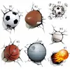 Adesivi per auto 3D Simulazione Basket Baseball Calcio Adesivo Car Styling esterno Si estende Decorazione Palla Adesivi 7 stili GCB15021