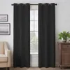 Curtain & Drapes 2PCS Roman Curtains For Living Room Blackout Solid Color Decoration Window Blinds Bedroom Quality Interior Hom