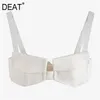 Deat Spring and Summer Fashiopn Straps Downown Down Stroje Bra Camis Casual Top WM2100L 210401