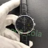 2022 Super Zfactory Watch Chronograph Нержавеющая сталь серебряный циферблат 41 -мм часы371605 Автоматический Cal.69355 Движение Мужские наручные часы водонепроницаемые