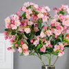 85CM Upscale Artificial Flowers Single Branches Begonia Camellia Home Decor Flores For Shopping Mall Wedding Decoration 10 Pcs