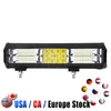 12 Zoll 288 W LED LED Light Bar Spot Floodlights Combo Beam 12 V 24 V Nebel Arbeitslampen für Offroad Lampen für LKW -Traktorbootauto oder schwere Ausrüstung usw.