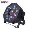2021 Nieuwe Ktv Bar Disco Party Light 18 stks MiNi Led Flat Par Met Laser Dj Disco Culb Stage Home Party Patroon Effect 2X FreeShipping Factroy Sales