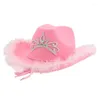 Berets Cowgirl Hats Women Bachelorette Party Cowboy Props Cosplay For Men Birthday Wome M6CDBerets BeretsBerets