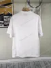 22ss Hombres Mujeres Diseñadores camisetas París pintura en aerosol letra impresa camiseta de algodón manga corta Cuello redondo Streetwear xinxinbuy negro blanco XS-L