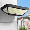 Solar 138 LED Wall Light Motion Sensor Nouvelle conception 4 en 1 IP65 Étanche Bonne qualité Big Highlight