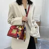 Borsa a tracolla monospalla Borsa da donna portatile con sciarpa in seta coreana color moda coreana