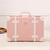 Valises Unisexe Mode Luxe Voyage Kawaii Casual Vintage Valise Doux Élégant Imprimer Avec Serrure Zipper Cosmétique Cas 2023 TrendSuitcases