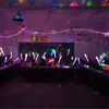 Feestdecoratie LED Kleurrijke Foam Stick Glow Wands RGB Knipperende Cheer Tube Voor Bar Bruiloft Kerstconcert 50 stuks