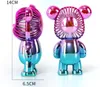 Mini Taşınabilir Şarj Edilebilir El Taşınır Soğutma Üç Hızlı Ayar Elektrikli yoğun USB Mini Bear Fan