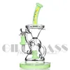 Recycler bong heady glass bongs inline perc water pipes dab rig wax glass pipe oil rigs quartz banger percolator bubbler beaker hookahs