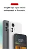 Flytande kiselfall för Xiaomi 12 Pro 12X RedMi 10A 10C POCO X4 M4 Pro Case Slim Original Protector Soft Gel Protection Oneplus 10 Pro Cover